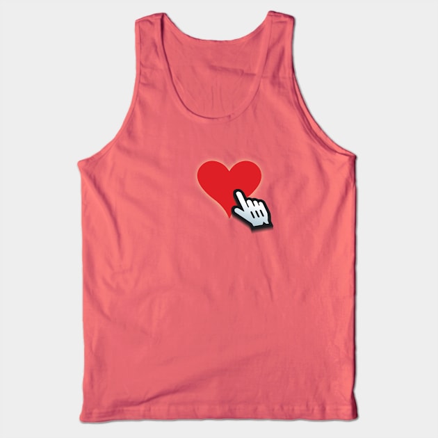 Heart Starter Tank Top by at1102Studio